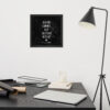 "Decide" Framed poster - Image 5