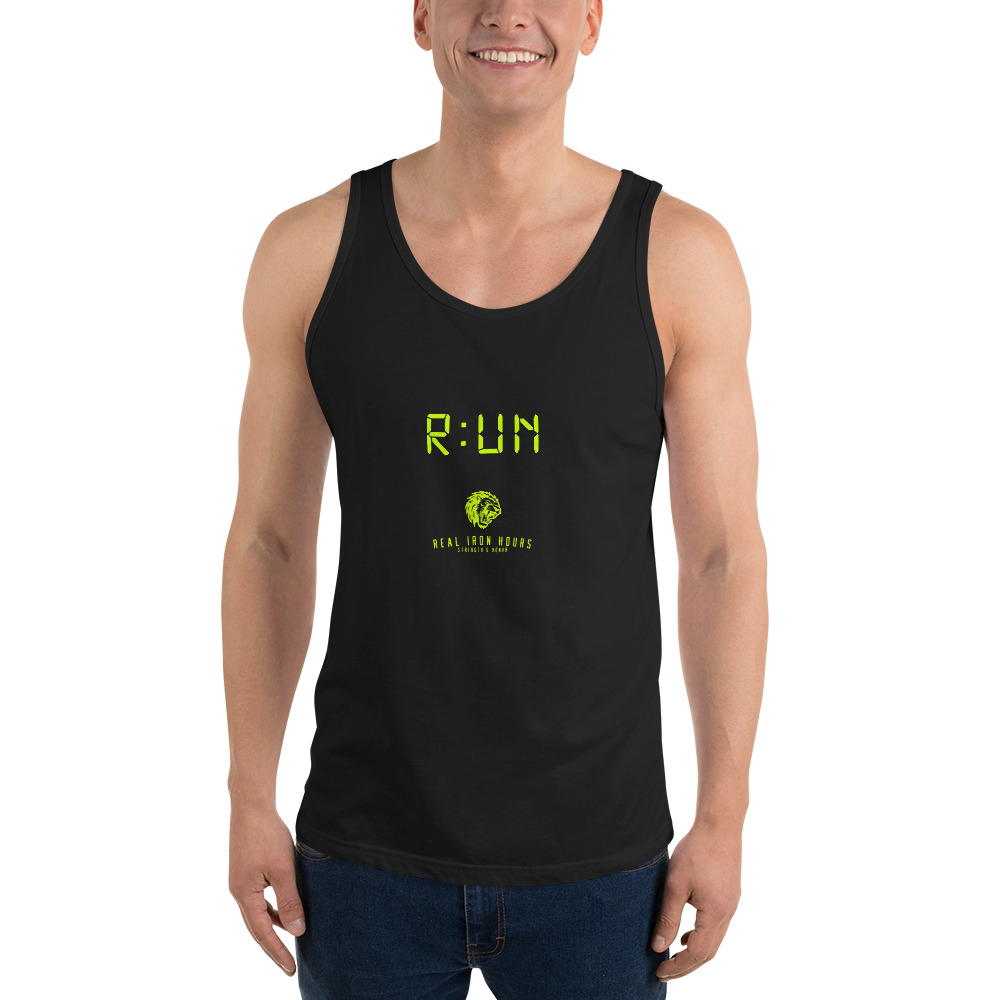 Time To Run Unisex Tank Top - Image 3